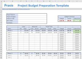 Project Budgeting Template – Project Management Software Online Tools